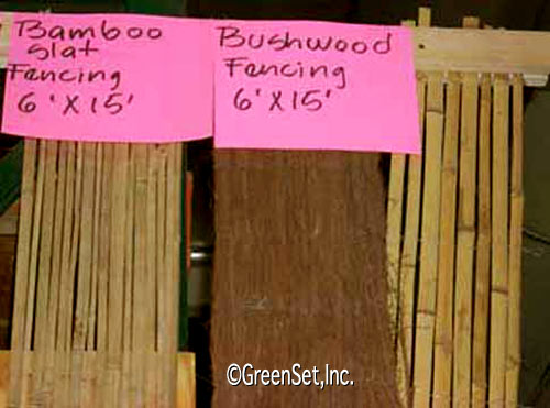 Bamboo Fencing and Matting