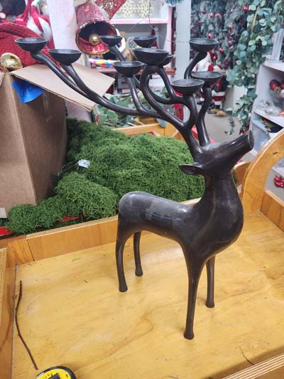 Reindeer candleabra 20