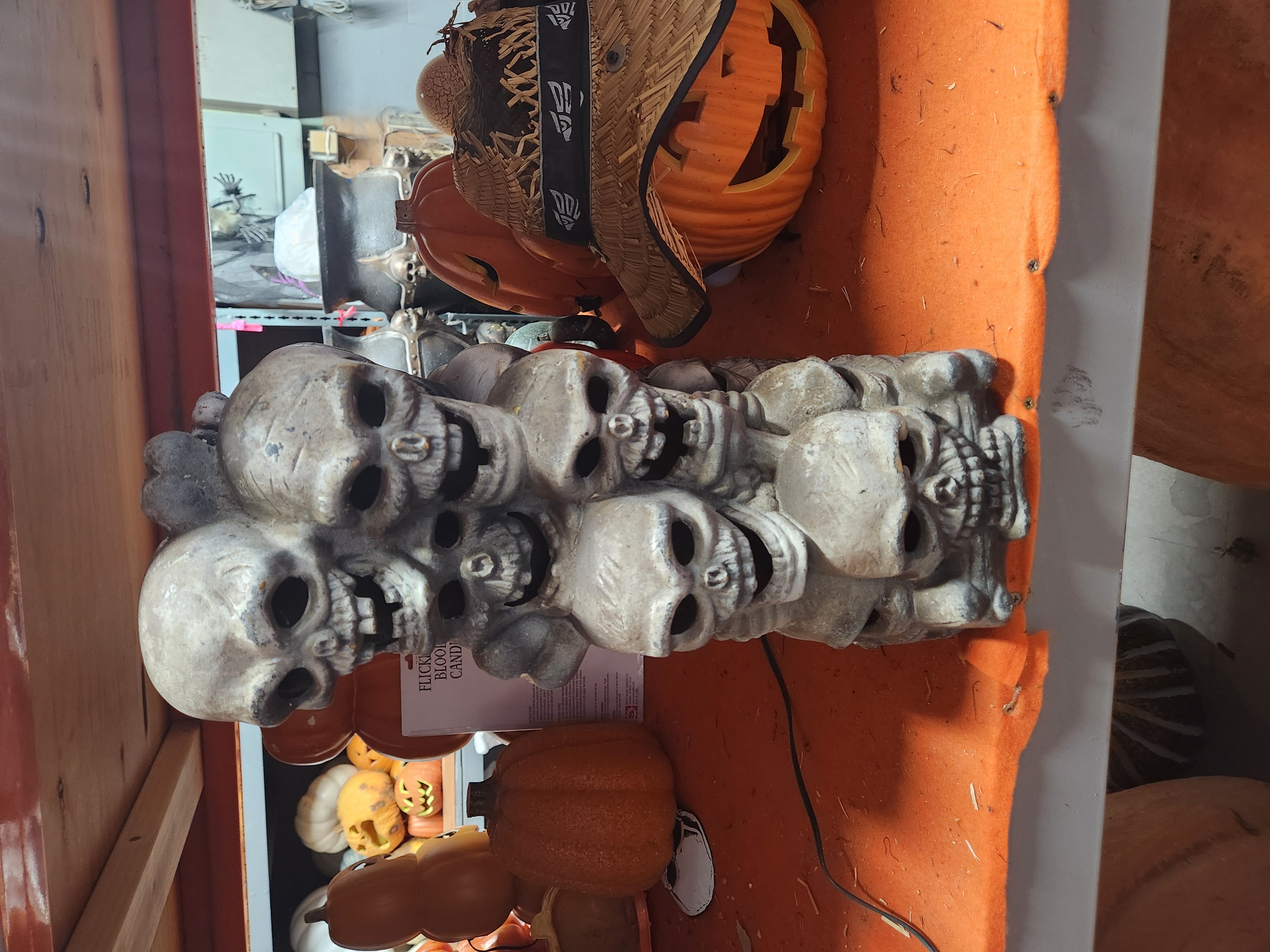 Scary skulls