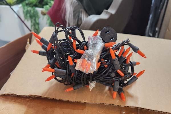 Orange led strong lights