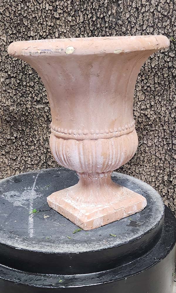 Small Beaded Urn 11w x 13h