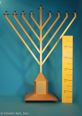 Menorah 9' tall