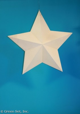 Glitter Fiberglass Stars: 44