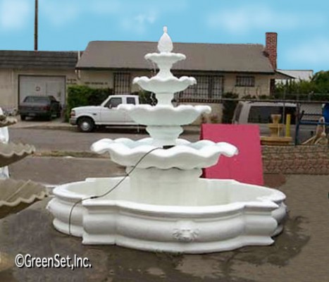 Big Four-Tier Fountain